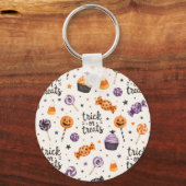 Porte-clés Friandises Trick or Treat (Recto)