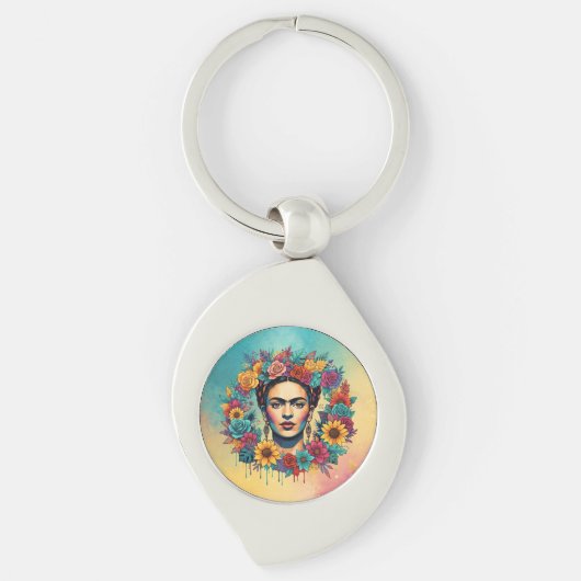 Porte-clés Frida Kahlo (Devant)