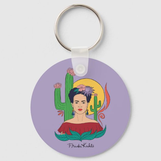 Porte-clés Frida Kahlo Desert Graphic (Recto)