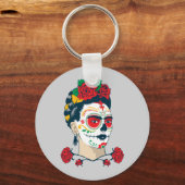 Porte-clés Frida Kahlo | El Día de los Muertos (Recto)