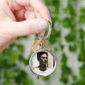 Porte-clés Frida Kahlo Portrait textile (main)