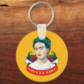 Porte-clés Frida Kahlo | Viva la Vida (Recto)