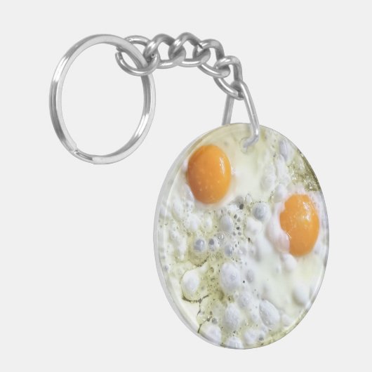 Porte-clés Fried eggs (Devant gauche)