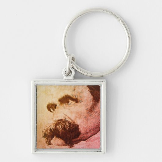 Porte-clés Friedrich Nietzsche (dessiné par Hans Olde) (Devant)