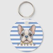 Porte-clés Friend Bulldog (Recto)