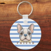 Porte-clés Friend Bulldog (Recto)