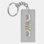 Porte-clés FRIENDS™| Logo Central Perk Watercolor (Devant gauche)