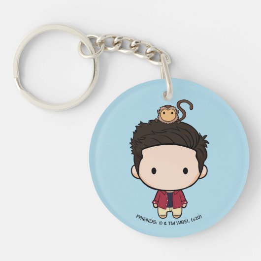 Porte-clés FRIENDS™ | Ross Chibi (Devant)