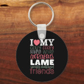 Porte-clés Friendship Quote Best Friends BFF (Recto)