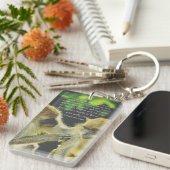 Porte-clés Friendship Quote by Vincent van Gogh (Devant droit)