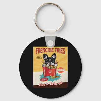 Porte-clés Fries de Bulldog