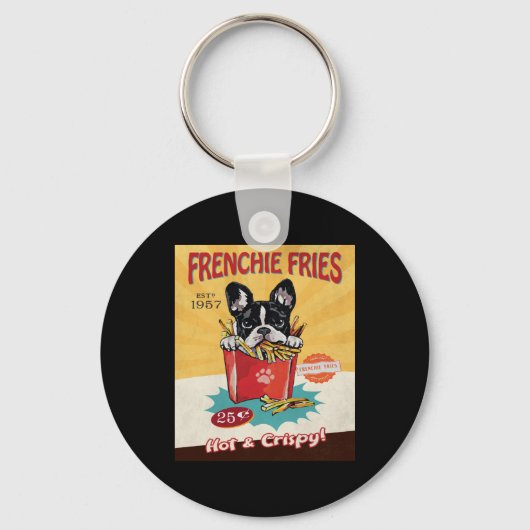 Porte-clés Fries de Bulldog (Recto)