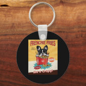 Porte-clés Fries de Bulldog (Recto)