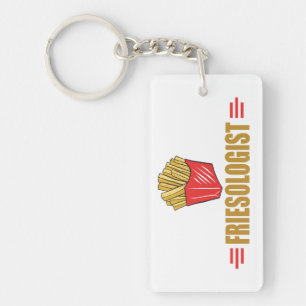 Porte-clés Fries de France amusantes