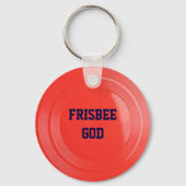 Porte-clés Frisbee Look Porte - clé personnalisé (Recto)