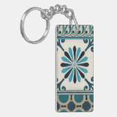 Porte-clés Frise Indigo II non embellie (Devant gauche)