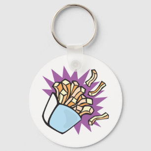 Porte-clés frites