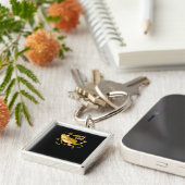 Porte-clés Frog Happy Essential Minimal Design (Côté)