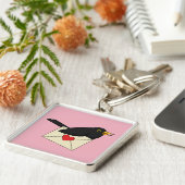 Porte-clés From Blackbird et Love (Côté)