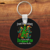 Porte-clés From The Windows To The Walls Raccoon Funny Christ (Recto)