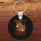 Porte-clés From The Windows To Walls I'm About Deck These Hal (Recto)