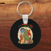 Porte-clés From Windows To The Walls Deck These Halls Gift (Recto)