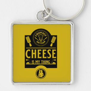 Porte-clés Fromage Artiste