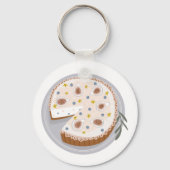 Porte-clés Fromage rond (Recto)