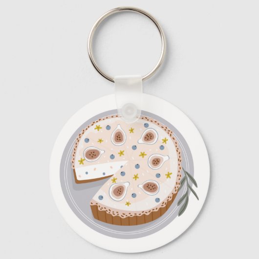 Porte-clés Fromage rond (Verso)