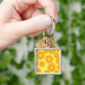 Porte-clés Fromage suisse jaune (main)