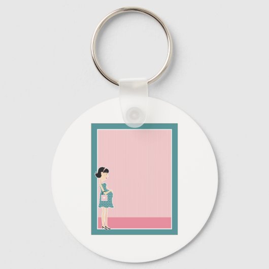 Porte-clés Frontière des femmes enceintes (Recto)