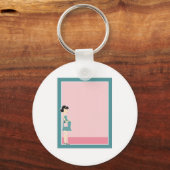 Porte-clés Frontière des femmes enceintes (Recto)