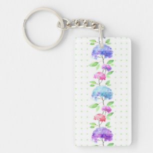 Porte-clés Frontière sans couture verticale de motif
