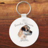 Porte-clés Frontière Terrier Maman 2 (Recto)