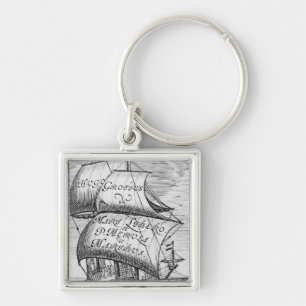 Porte-clés Frontispice à "De Mari Libero", par Hugo Grotius