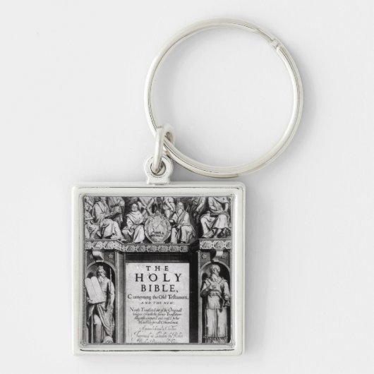 Porte-clés Frontispice 'au Bible saint (Devant)