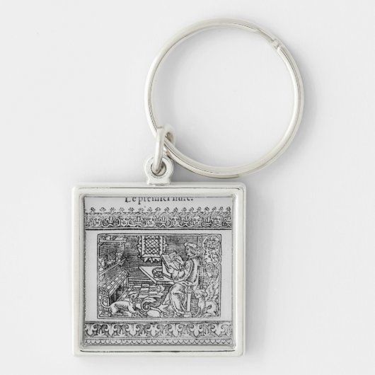 Porte-clés Frontispice au premier livre d'Utopie (Devant)