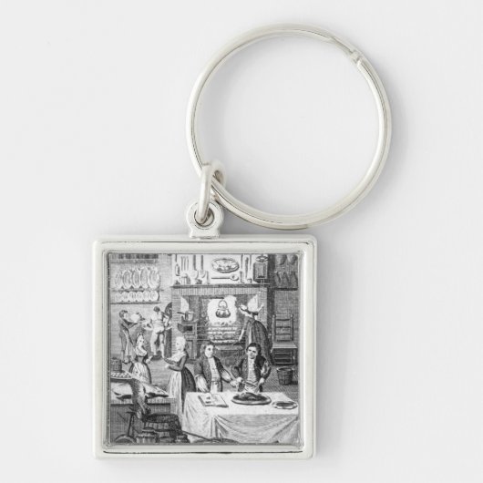 Porte-clés Frontispice 'de l'Instructor de la femme de charge (Devant)