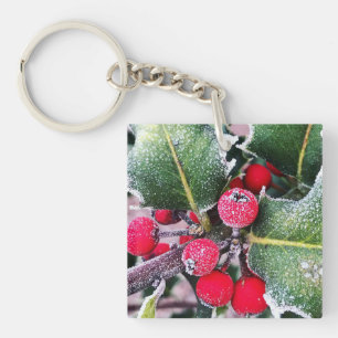 Porte-clés Frosty Holly