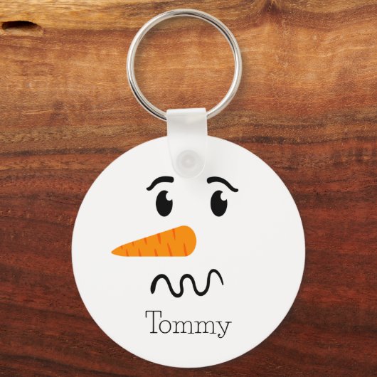 Porte-clés Frosty, le Snowman, face confuse (Verso)