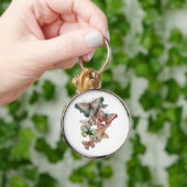 Porte-clés Frotter dans le ressort (Main)