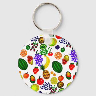 Porte-clés Fruit à main Motif Medley