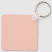 Porte-clés Fruit de mangue jaune rose (Dos)