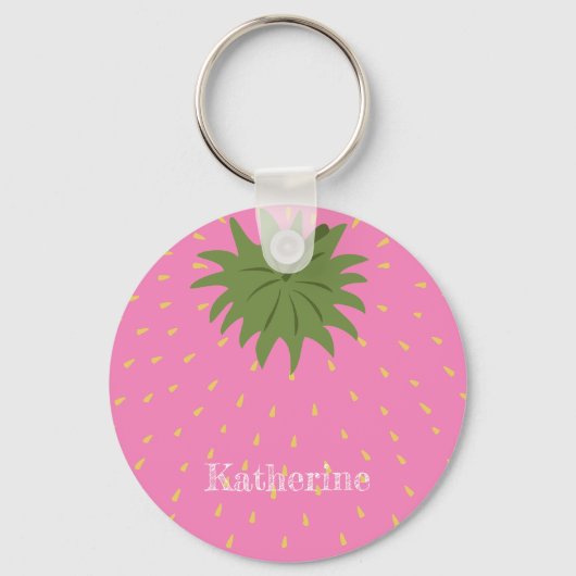 Porte-clés Fruit fraise (Verso)