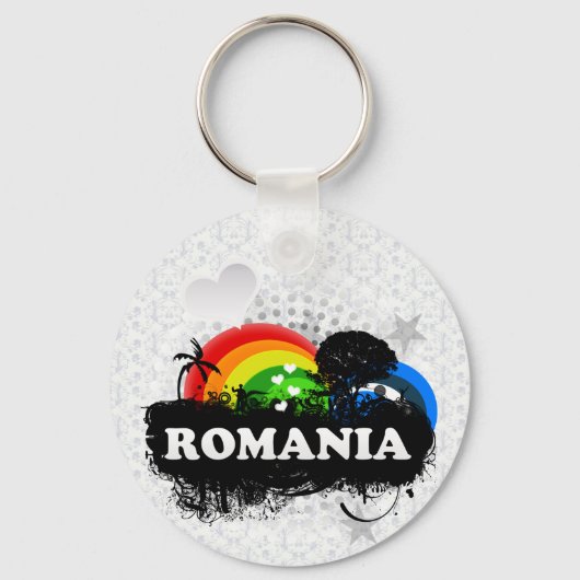 Porte-clés Fruit mignon Roumanie (Recto)