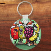 Porte-clés Fruit Noël (Recto)
