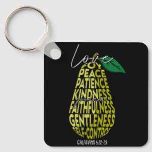 Porte-clés Fruit Of Spirit Love Joy Peace Patience Kindness G