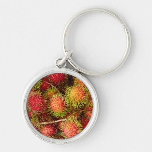 Porte-clés Fruit Rambutan au marché Can Duoc (Devant)
