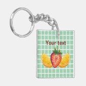 Porte-clés Fruit, Strawberry, orange (Devant gauche)