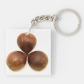 Porte-clés Fruits de châtaignes sucrés (Dos)